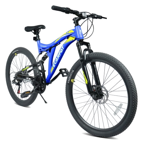 RAISTYW Mountain Bike Sport Bicycle for Men, 26 Inch Wheels, 21 Speeds MTB Commuter Bicycles for Ages 14+, Blue