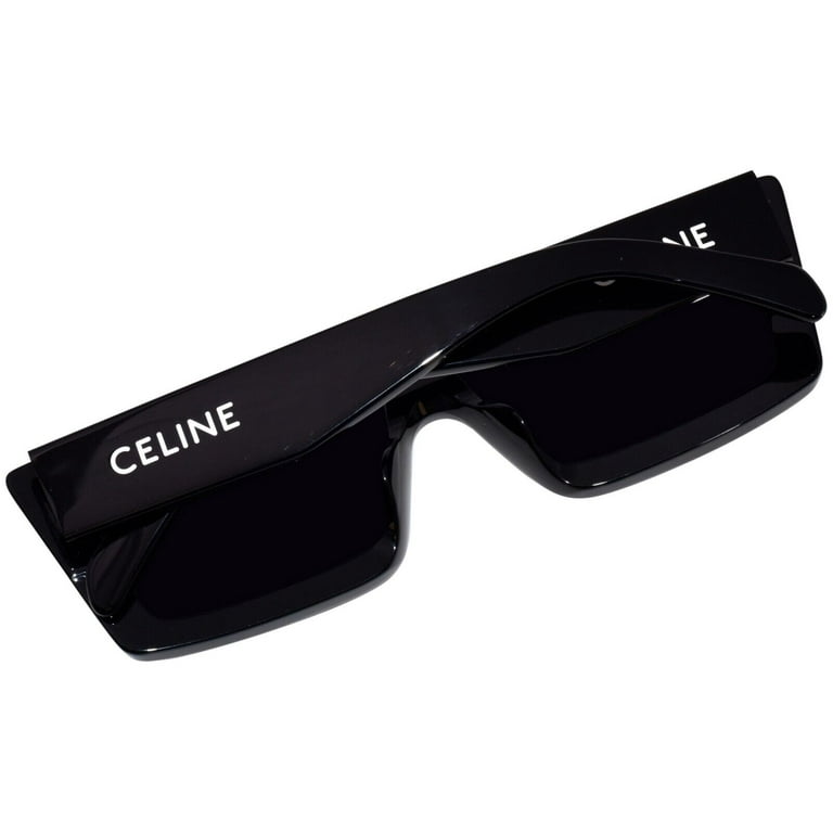 Celine Sunglasses Women Celine Women s Sunglasses Black Grey Lens CL40214U 01A Rectangular Celine Sunglasses Walmart