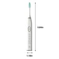 thumbnail image 3 of Toothbrush With 2 Brush Heads For Adults And Kids, IPX7, 5 Modes With 2 Minutes Built In Smart Timer,, 3 of 7
