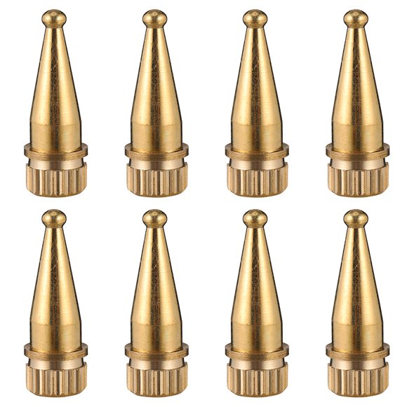 8 Uds altavoz picos de cobre pies de altavoz soporte a prueba de golpes Base decorativa