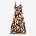 thumbnail image 2 of PatPat Summer Dress for Women Black Floral Dress for Beach Vocation Wedding Prom Party Casual Midi Sun Dress,S-XL, 2 of 9