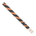 thumbnail image 2 of (4 pack) Tyvek Wristbands 3/4" x 10" Orange Zebra Stripe 500/Case WR108OR, 2 of 4