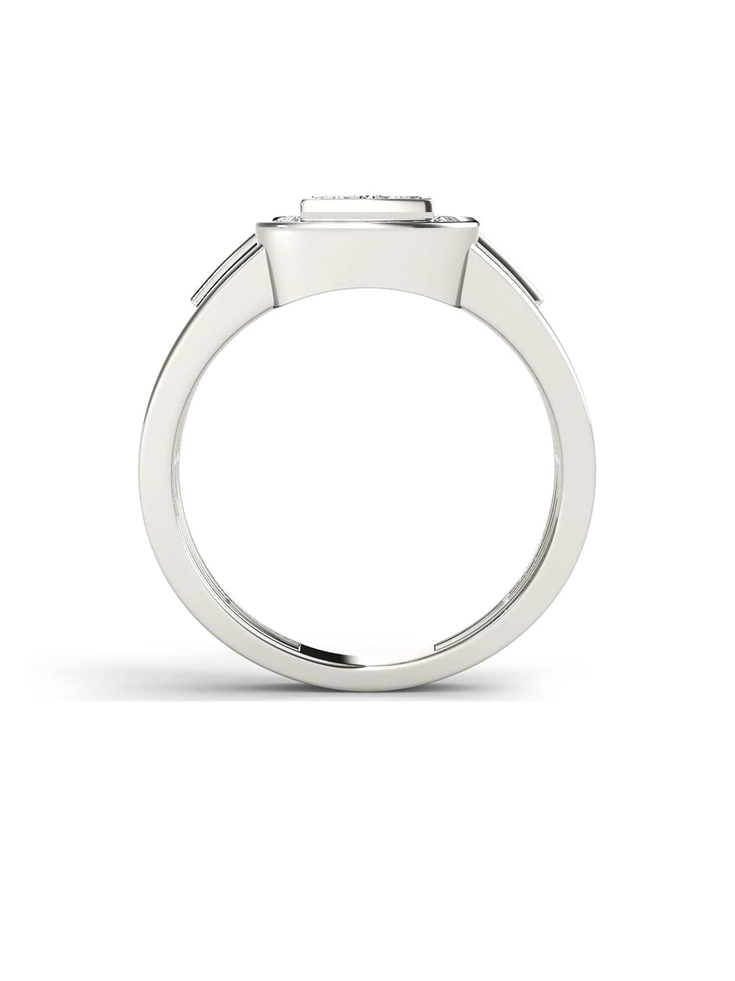 Men's 1/2 Carat T.W. Diamond 10kt White Gold Engagement Ring