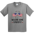 thumbnail image 3 of Inktastic Military Homecoming Welcome Home Daddy Youth T-Shirt, 3 of 5