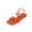 Orange, variant on Xfvqtps Women Strappy Sandals Flat Slip on Open Square Toe Crisscross Summer Sandals Casual Shoes Walking Sandals