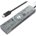 thumbnail image 2 of 4XEM's Portable Thunderbolt 3 to NVMe SSD Classic Aluminum data transfer Enclosure, 2 of 2