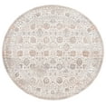 thumbnail image 2 of Safavieh Harlow Daithi Geometric Area Rug, Gray/Ivory Blue, 6'3" x 6'3" Round, 2 of 11