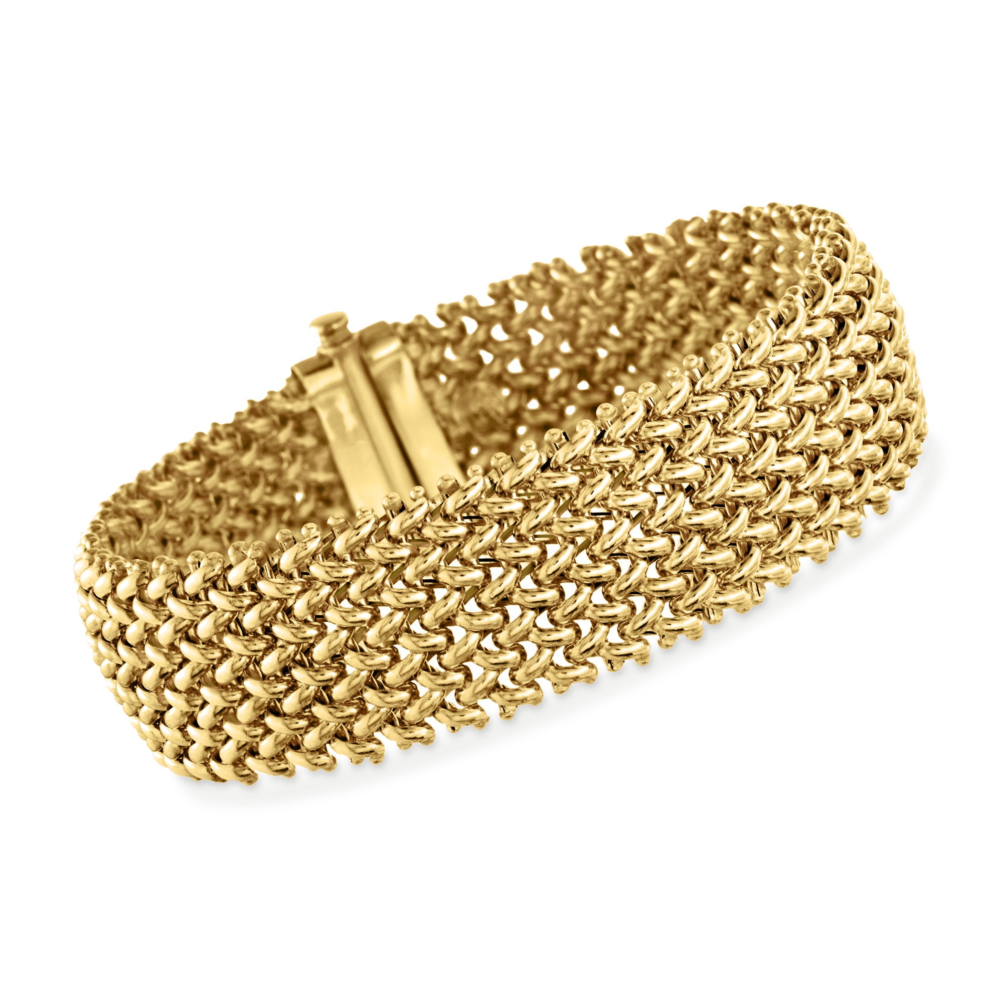 Ross simons 18k gold bracelet Clearance