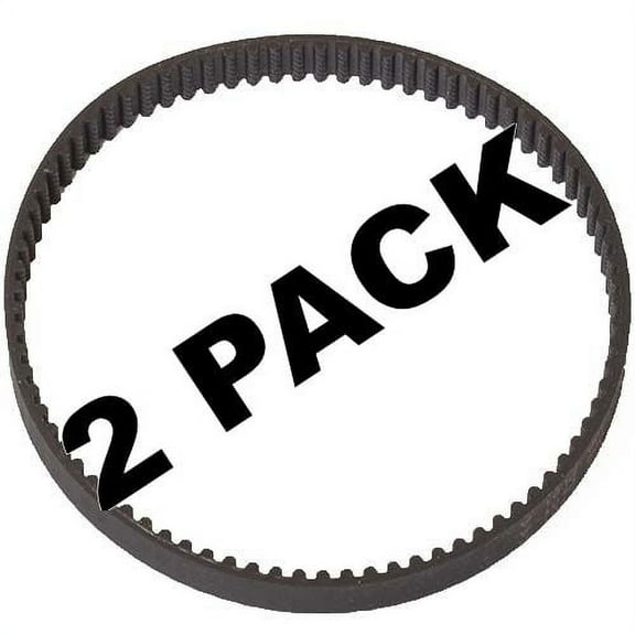 2 Pk, Bissell Pet Hair Eraser Upright Vacuum Belt, Model 1650, 1608840