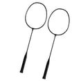 thumbnail image 4 of 2Pcs Professional Badminton Rackets Set Alloy Lightweight Playing Double Racquets for Games Backyard Outdoor Indoor Accessory, 4 of 7