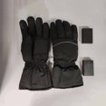 thumbnail image 3 of Guantes calefactores eléctricos de cinco dedos, sencillos, duraderos y a la moda, guantes cálidos con caja de batería, 3 of 6