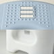 thumbnail image 3 of Billuyoard Pie de PP para adultos, muebles para niños y ancianos, taburetes de baño, asiento de inodoro, lateral plegable, acceso y ahorro de Juegos de accesorios de baño Azul blanco, 3 of 6