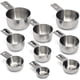 thumbnail image 2 of Hudson Essentials Juego de tazas medidoras de acero inoxidable (juego de 9 piezas) - Juego apilable con boquilla - Incluye 2 tazas y 1,5 tazas, 2 of 5