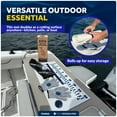 thumbnail image 3 of Five Oceans Fish Fillet Mat Kit 28"x14", Non-Slip White Cleaning Mat with 24" Ruler, 14" Fishing Knife, Cut-Resistant Gloves, Fish Scaler, and Scrubbing Brush, for Boat Fishing & Outdoor- FO4908, 3 of 7