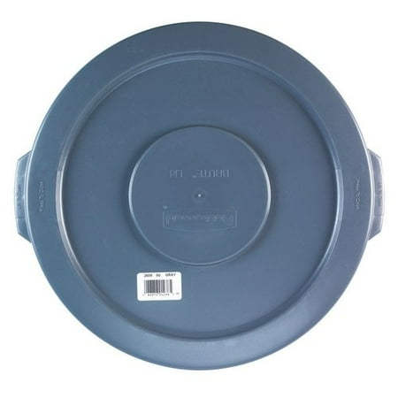 Rubbermaid Plastic Bins - Rubbermaid Commercial Products Brute 10 Gallon Plastic Garbage Can Lid