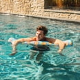 thumbnail image 4 of Big Joe Noodle Pool Float, Banana Pop, Doubled-Sided Mesh, Quick Draining Fabric, No Inflation Needed, 4 of 8
