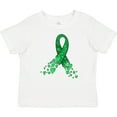 thumbnail image 3 of Inktastic Cerebral Palsy Awareness- Green Ribbon Made of Hearts Boys or Girls Baby T-Shirt, 3 of 5