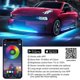 thumbnail image 2 of Exterior Car , Rgb Car Underglow Lights With App Control, Sound Sensor, 16 Million Colors, Music Diy Mode, 29 Preset Modes 2-line Underglow, 2 of 5
