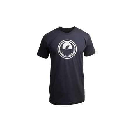 - Dragon Alliance Icon T-Shirt Staple Line Black (Gold, Large)