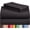 Black, variant on Luxclub queen cooling sheet set, microfiber moisture-wicking, silver, 6-piece