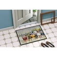 thumbnail image 2 of Carolines Treasures JMK1064MAT Paradise Yacht Club II Sailboats Door Mat Indoor Rug or Outdoor Welcome Mat 18x27 Doormat, 2 of 4