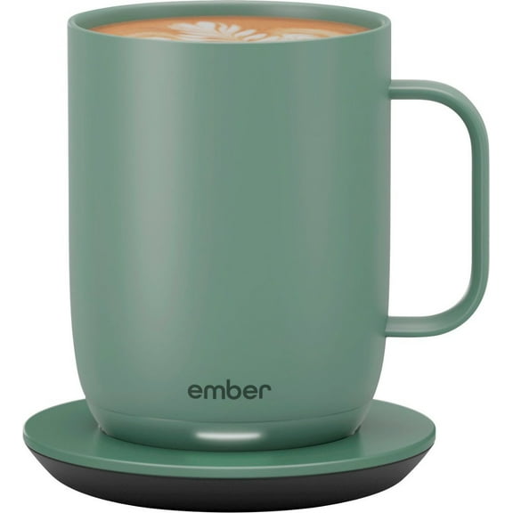 Ember Mug 2, 14 oz, Temperature Control Smart Mug, Sage Green