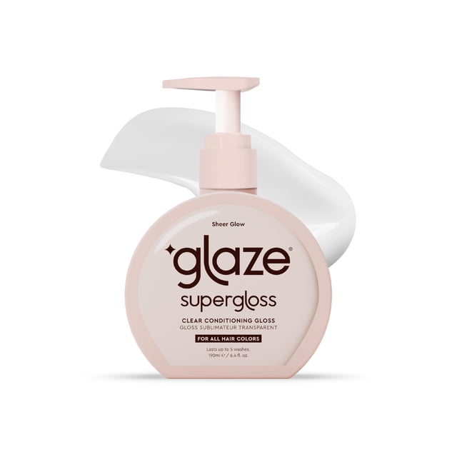 Brillo para el cabello Glaze Supergloss Sheer Glow Clear 190 ml