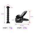 thumbnail image 3 of Soporte de abrazadera flexible Jaws con cuello de cisne flexible y ajustable para cámara de acción Hero 8 y 7, 3 of 8