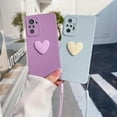 thumbnail image 4 of Note10s Cute 3D Love Heart Silicone Case On For Xiaomi Redmi Note 10 Pro 4g 10s 10pro 11 11s Lanyard Wrist Strap Cover Poco M5s, 4 of 7