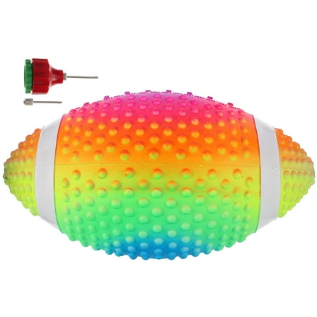 Soimiss Waterproof Football For Pool PVC Ball Shape Assorted Color Pool Party 1Pcs