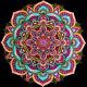 thumbnail image 1 of 30 x 40 cm, mandala de loto pintura de diamante bordado pintura de diamante lienzo 5d pintura niño adulto diamantes de imitación lote rompecabezas dibujo decoración de pared dormitorio, 1 of 1
