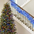 thumbnail image 4 of geerera 6.6FT Christmas Tinsel Garland, Metallic Twist Holiday Garland, Sparkling Party Decoration, for Wedding Backdrops, Holiday Displays, Festive Ceiling Decor, 4 of 5