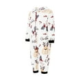 thumbnail image 3 of Christmas Family Matching Pajamas Set Cute Santa Print Tops and Pants Pajama PJS Sets Sleepwear for Family, 3 of 8