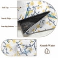 thumbnail image 6 of Large Area Rugs for Living Room Bedroom, Yellow Spring Floral 8'x10' Rug Washable Carpet Runner Indoor Outdoor, Watercolor Birds Elegant Pastoral Non Slip Floor Mats Rug for Kitchen, Patio, 6 of 8