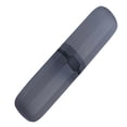 thumbnail image 4 of Cateissary Cepillo de Caja de almacenamiento de de con tapa Estuches portátiles a prueba de polvo Organizador de tenedores de Juegos de accesorios de baño Negro transparente Cateissary  HA0094-03B, 4 of 6