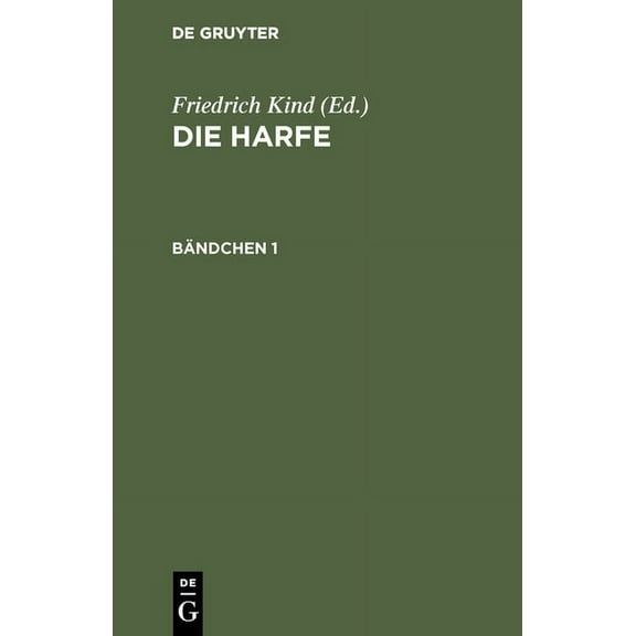 Die Harfe. Bändchen 1, (Hardcover)