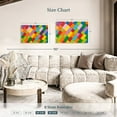 thumbnail image 4 of Elephant Stock Colorful Legos Wall Art - Horizontal Canvas Wall Art - Living Room Wall Decor - Kids And Nursery Canvas - Orange And Pink Decor - 36" x 24", 4 of 8