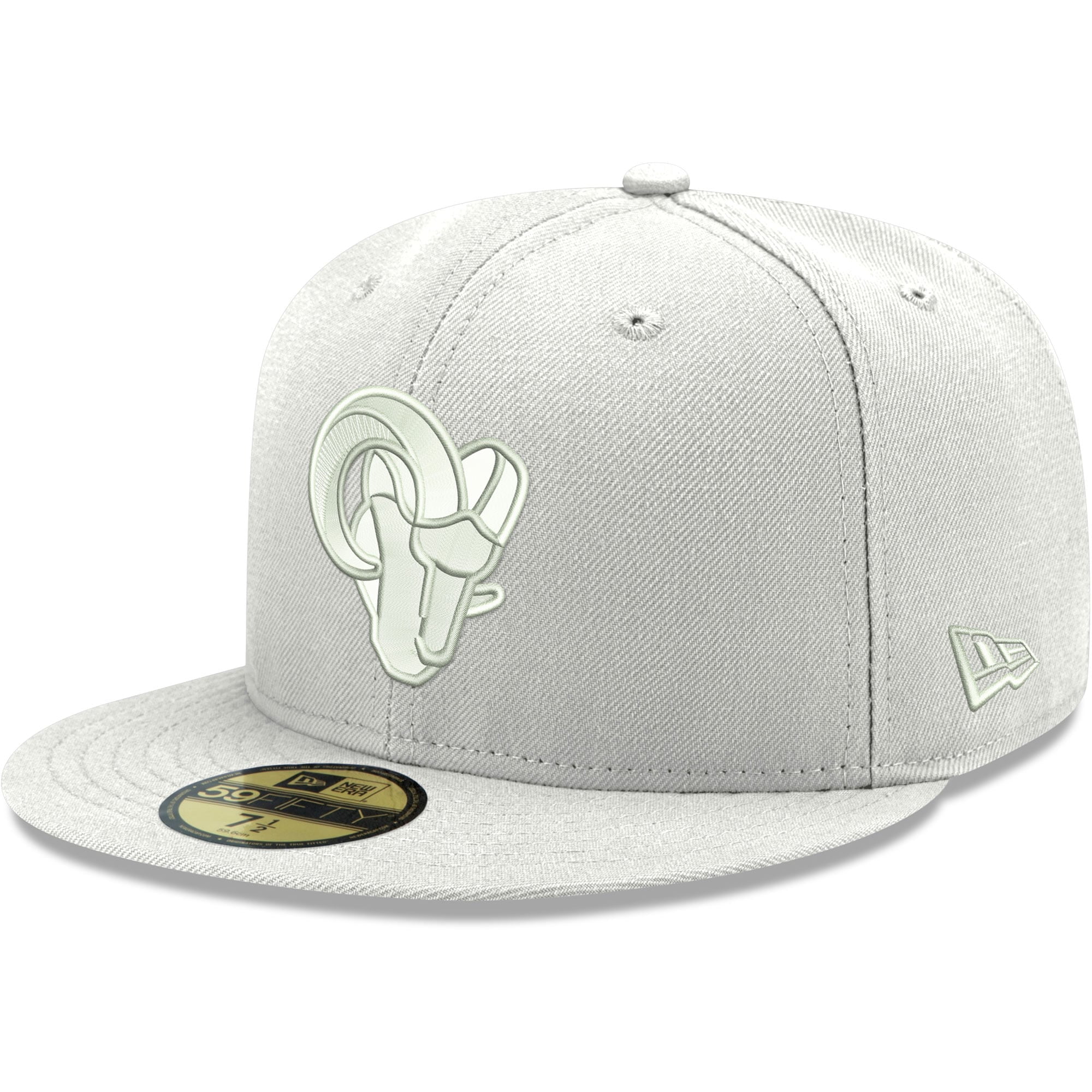 White Ram Head 59FIFTY Fitted Hat 