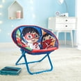 thumbnail image 3 of Ryan's World 19"- inch Red Polyester Toddler Armless Saucer Chair, Includes One Piece, 3 of 6