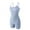 Light Blue, variant on XFYSSS Body Shaping Bodysuit Adjustable Plus Size Tight Hip Lift Body Shaper Shapewear Bodysuit Trainer Bodysuit for Women V-Neck Seamless Butt Lifter Full Body Shaper