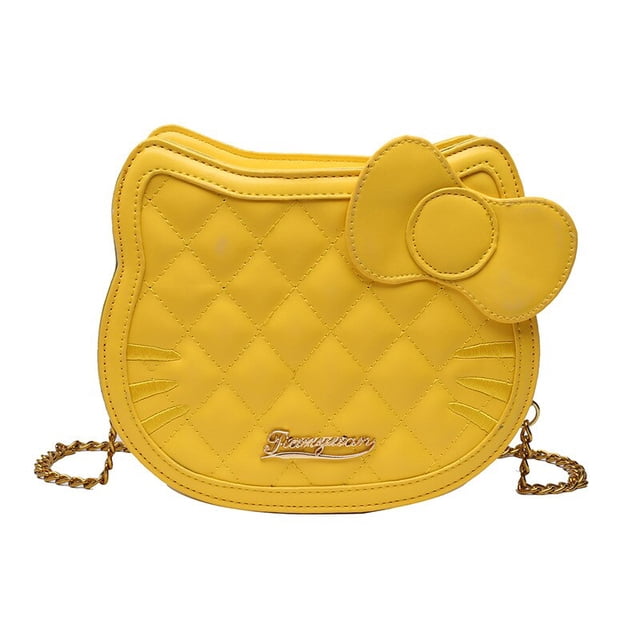 Bolso de hombro de Hello Kitty para mujer, Cartera de dibujos animados Sanrio, bandolera, monedero Kawaii, regalos de San Valentín