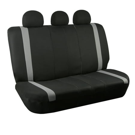 FH Group Premium Modernistic Seat Covers Fit For Car Truck SUV Van - Rear Bench