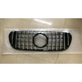 thumbnail image 6 of Front Grille For Mercedes-Benz X-Class 2018-2020 Silver/Black GT Style Car Upper Bumper Intake Hood Mesh Cover Grid Trim Grill, 6 of 6
