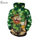 thumbnail image 4 of Sudadera con capucha del Día de San Patricio para hombre y mujer, suéter con gráfico verde, ropa de calle femenina, 4 of 4