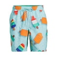 thumbnail image 7 of No Boundaries Men's & Big Men's Elastic Waist Swim Trunks, 7" Inseam, Sizes S-5XL, 7 of 7