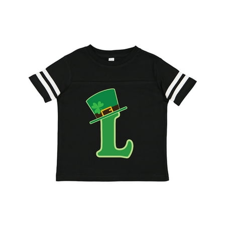 

Inktastic Irish St Patricks Day Letter L Monogram Gift Toddler Boy or Toddler Girl T-Shirt