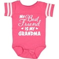 thumbnail image 3 of Inktastic My Best Friend is My Grandma with Hearts Boys or Girls Baby Bodysuit, 3 of 5