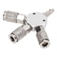 thumbnail image 1 of Acoplador rápido divisor de aire 1/4 pulg NPT rosca macho aleación de aluminio 3 vías para tienda ANGGREK Otros, 1 of 8