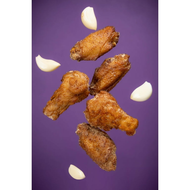 bettergoods Chicken Wings with Garlic Butter Dry Rub, 22 oz (Frozen)