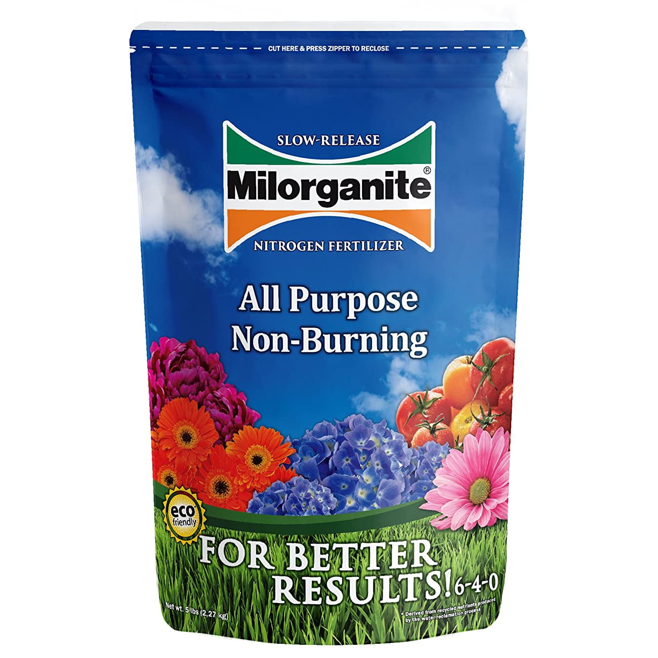 Milorganite 0605 Garden Care Organic Fertilizer 5 Pound